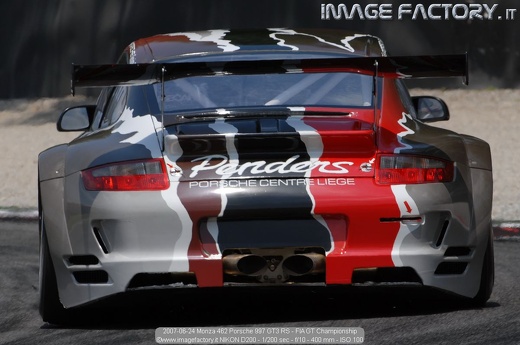 2007-06-24 Monza 462 Porsche 997 GT3 RS - FIA GT Championship